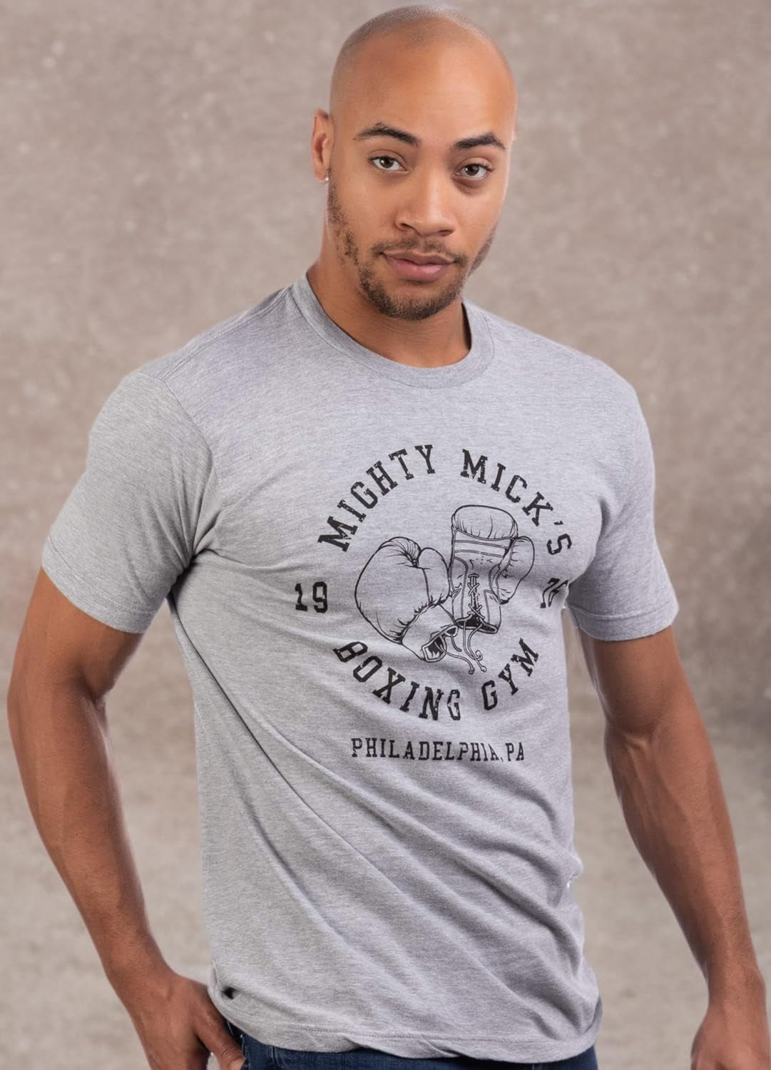 Mighty Mick'S Boxing Gym 1976 - Philadelphia Boxer Vintage Style Gloves T-Shirt for Men